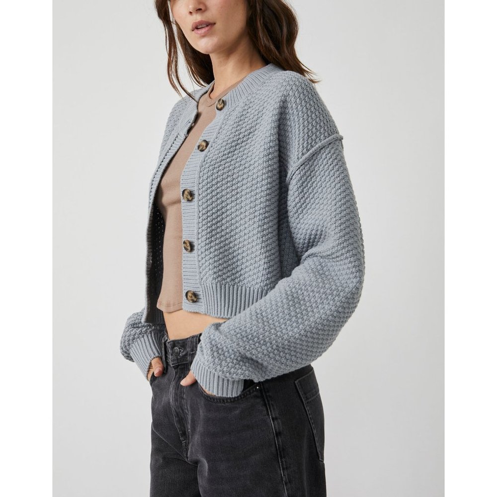 🎉LAST CHANCE🎉 FREE PEOPLE Lila Cardi / Frosted Earth - Picture 2 of 5